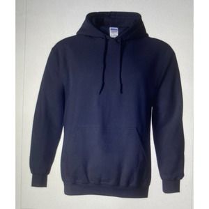 Gildan 18500 Hoodie Heavy Blend Navy Blue Size XL (New)